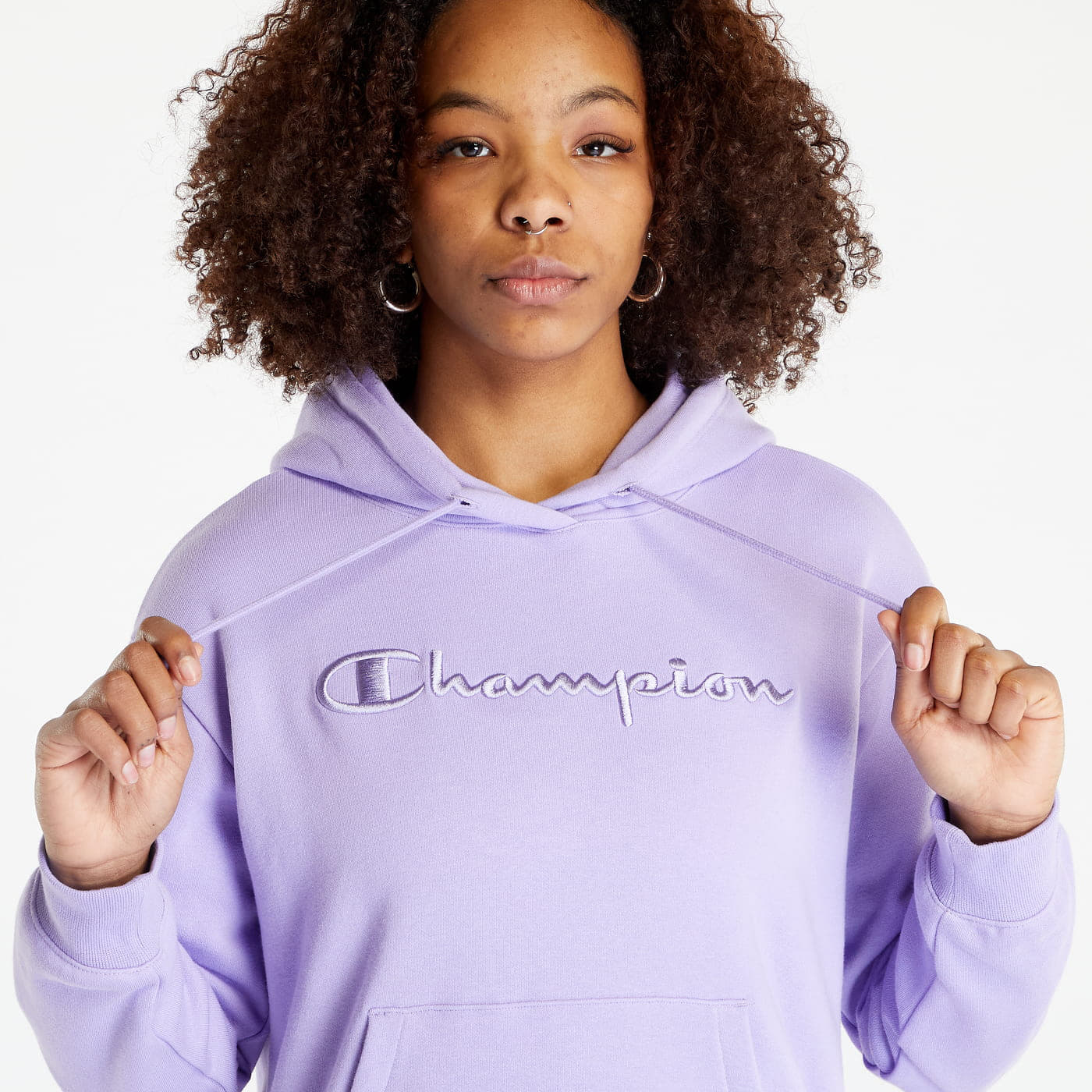 Hoodies and sweatshirts Champion Hooded Sweatshirt Purple Footshop