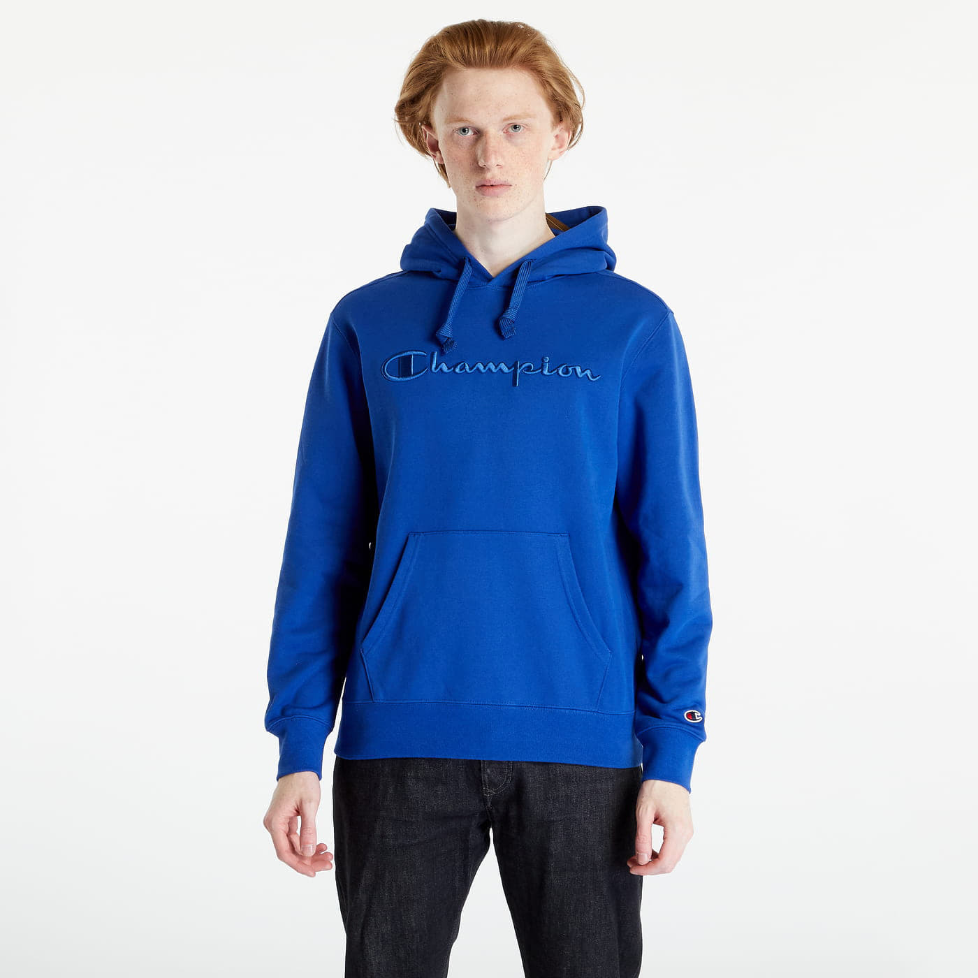 Champion - hooded sweatshirt blue