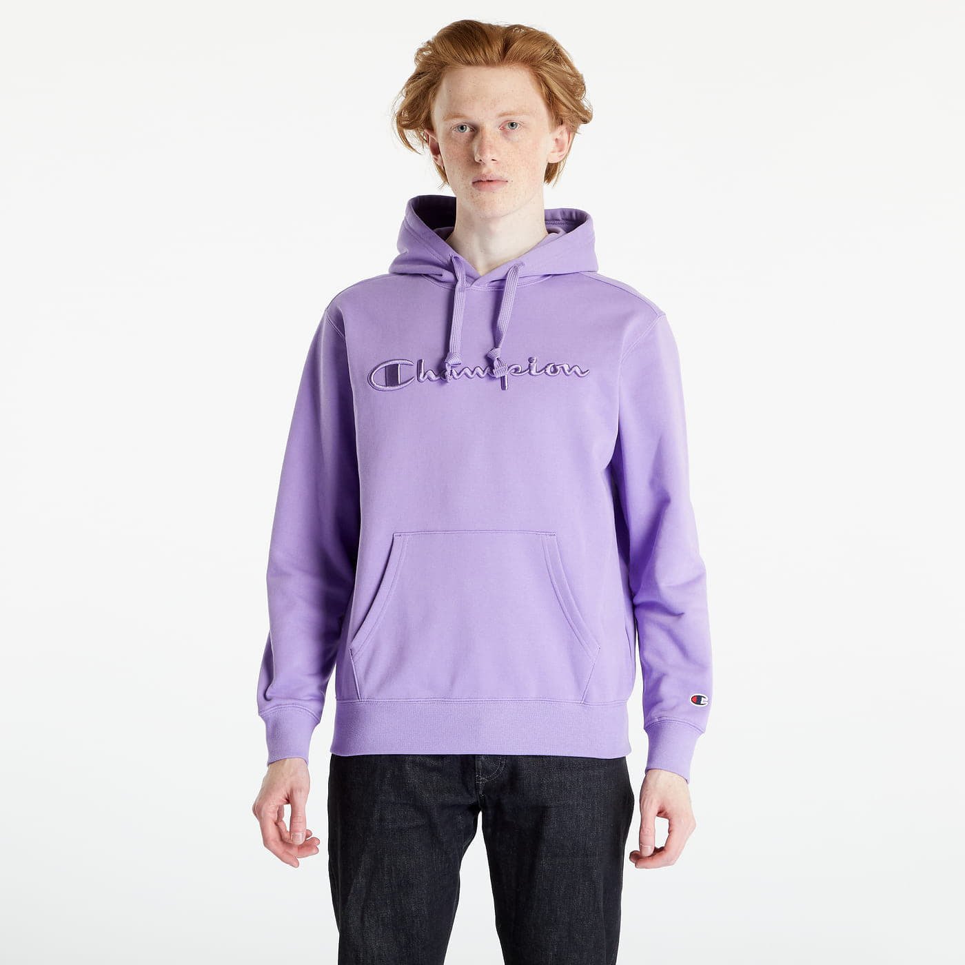 Levně Champion Hooded Sweatshirt Purple