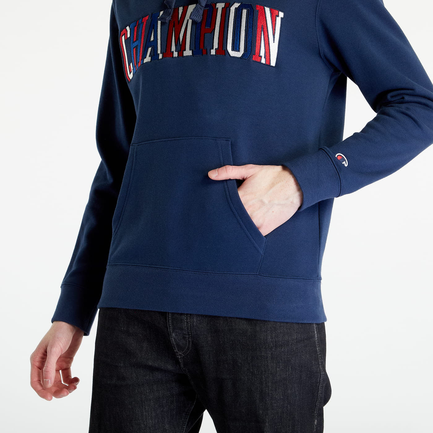 Hanorace Champion Hooded Sweatshirt Navy