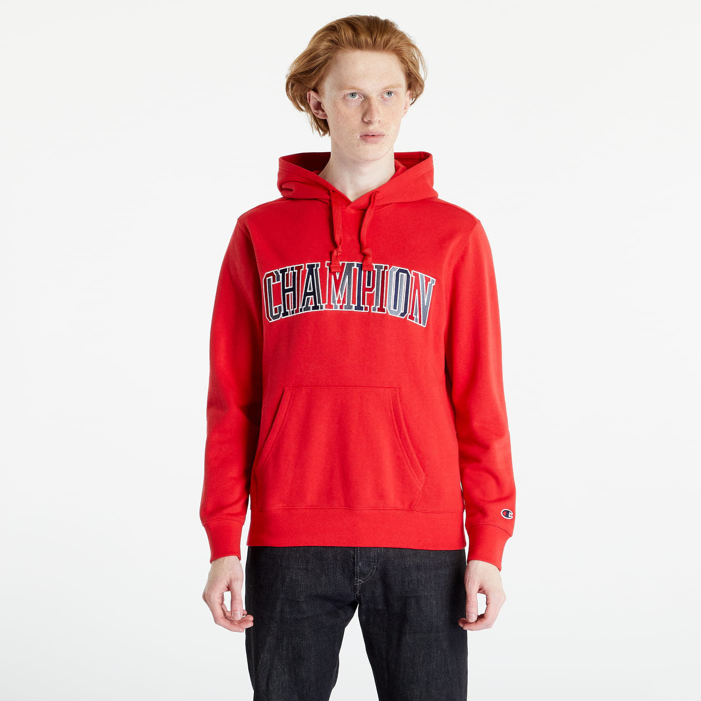 Champion - hooded sweatshirt red