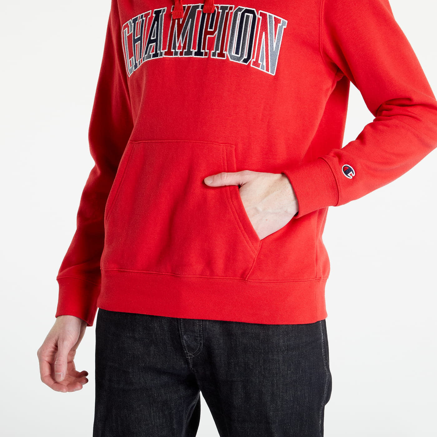 Hanorace Champion Hooded Sweatshirt Red