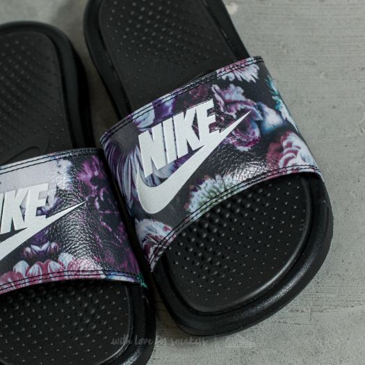 Women s shoes Nike Wmns Benassi Just Do It Ultra Premium Black White Footshop