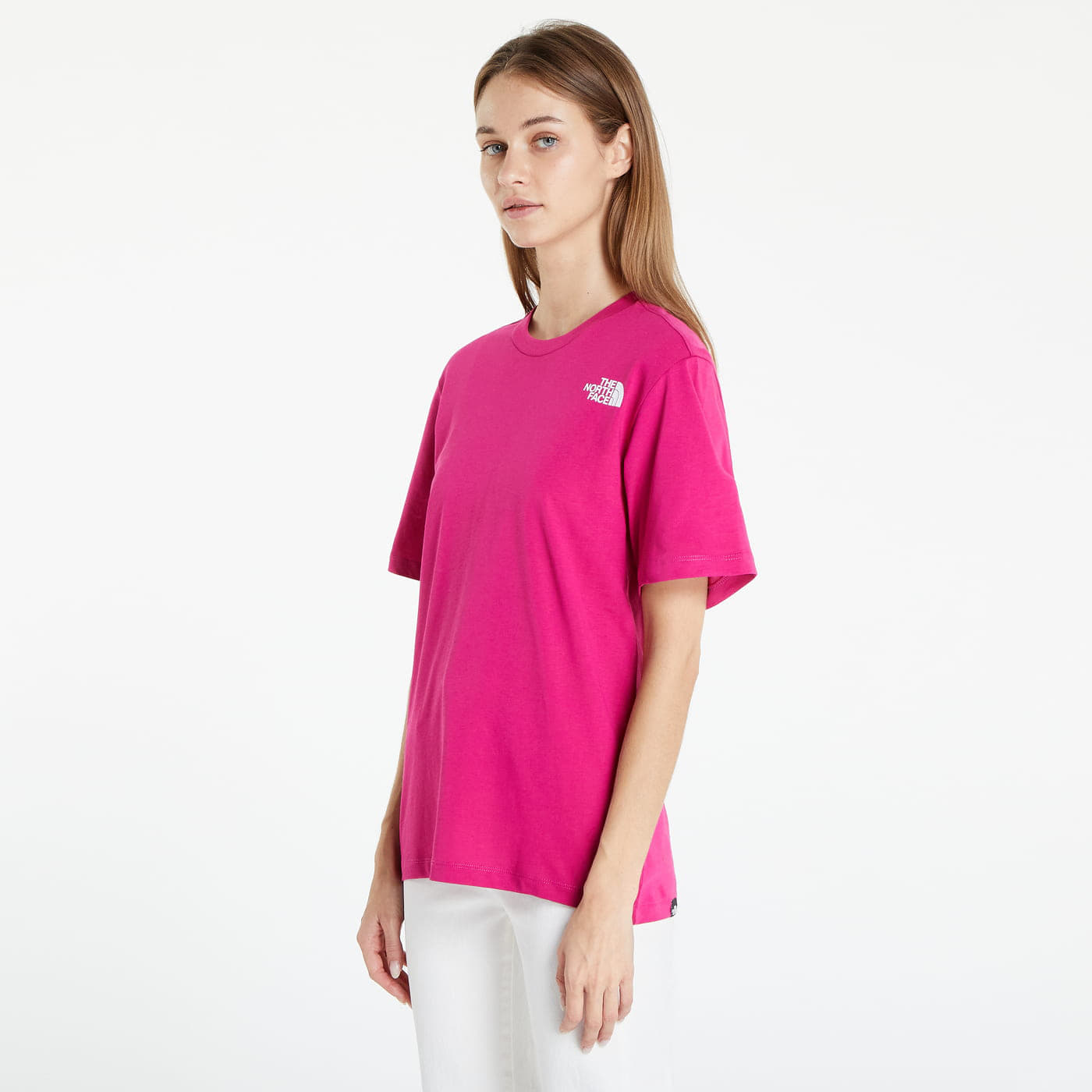 Koszulki The North Face W Relaxed RB T-Shirt Pink