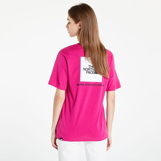 The north face t shirt pink discount