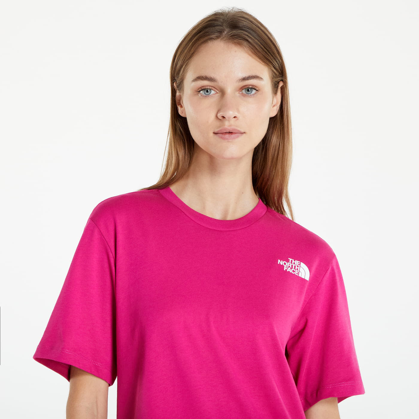 T shirts The North Face W Relaxed RB T Shirt Pink Footshop