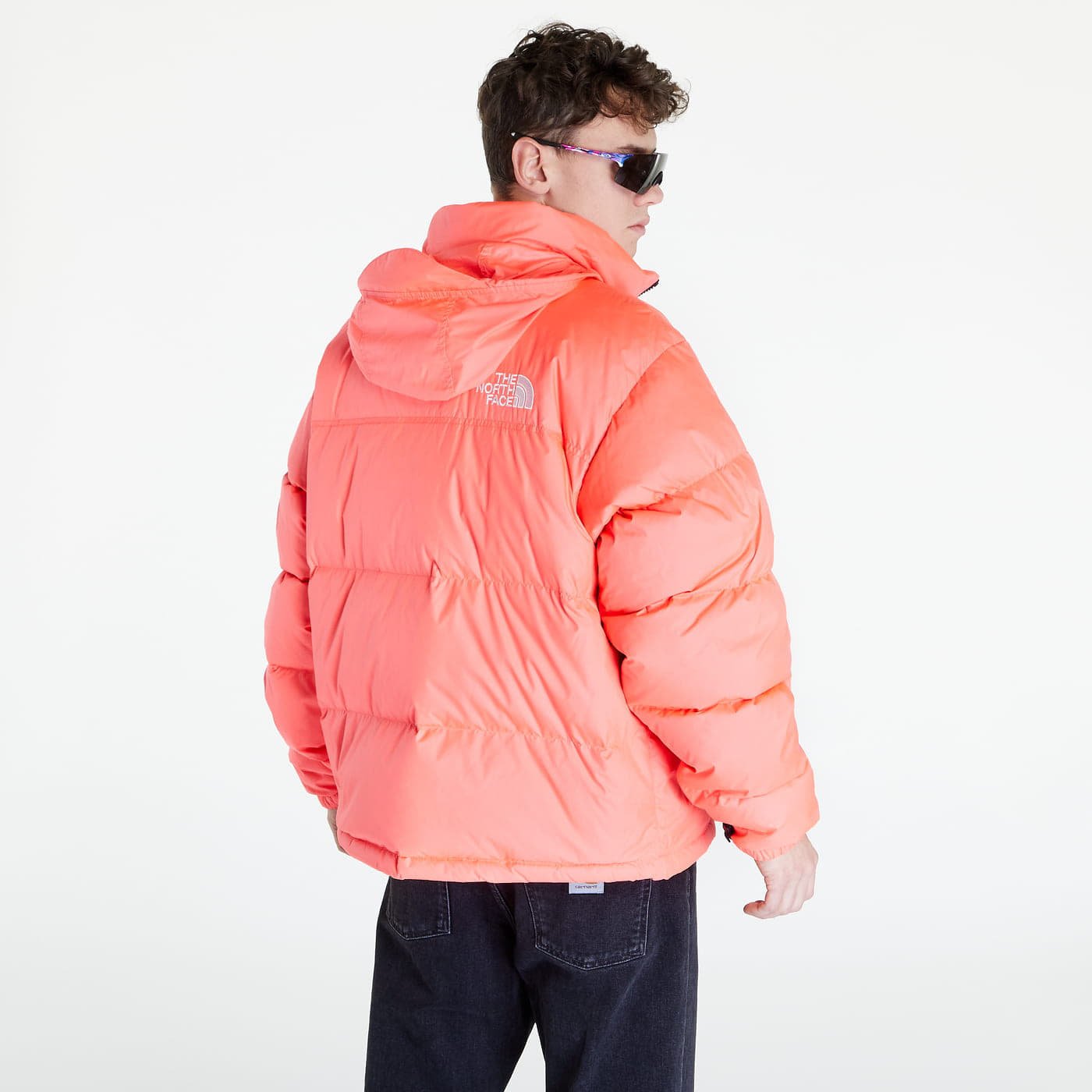 North face hot sale jacquard nuptse