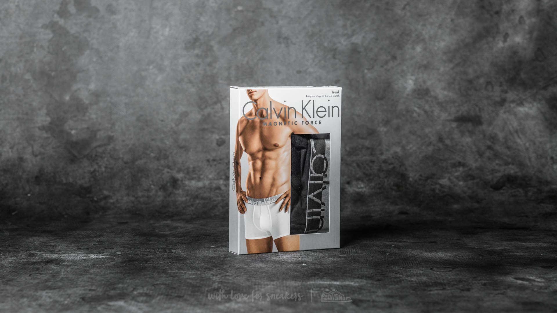 Calzoncillos de boxer Calvin Klein Magnetic Force Trunk Black