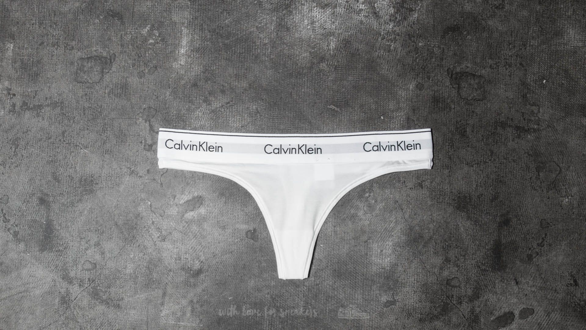 Бикини Calvin Klein Thong White