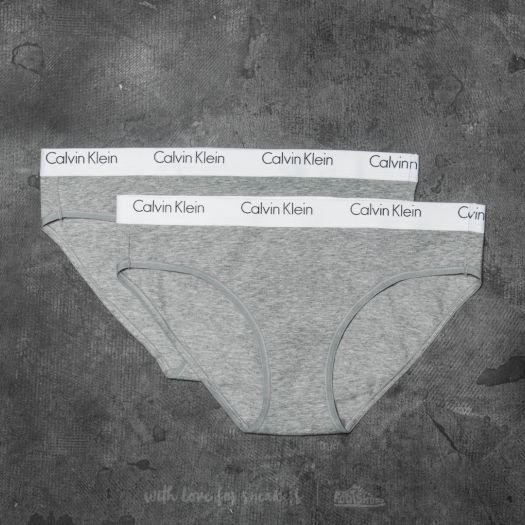 Bragas Calvin Klein Bikini Panties 2 Pack Grey