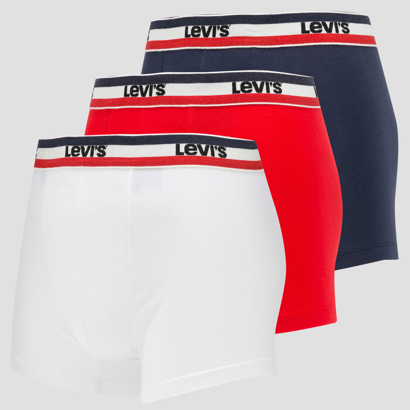 Boxer shorts Levi's® Boxer Brief 3-Pack Red/ White/ Navy