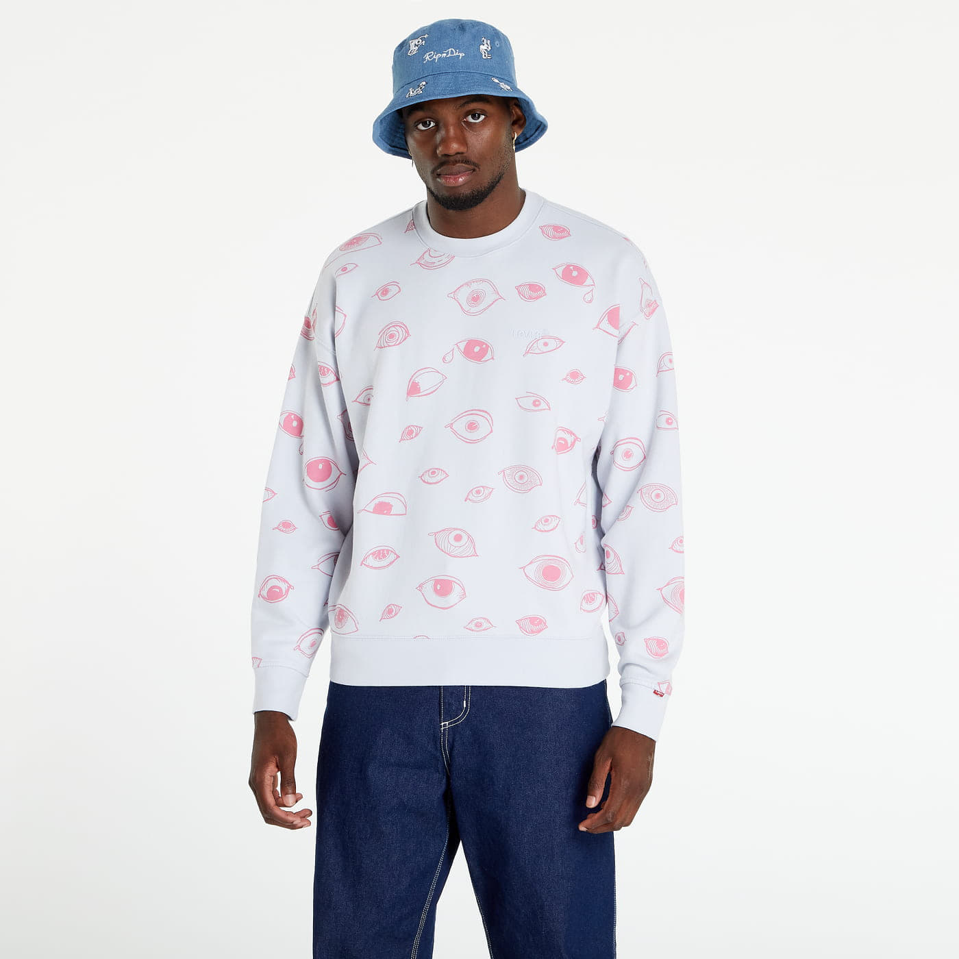 Hoodies and sweatshirts  Levi's® Relaxed Fit Sweatshirt Blue