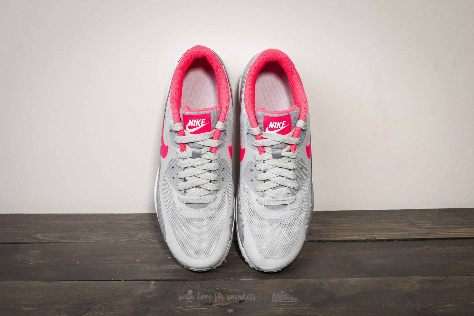 Női cipők Nike Air Max 90 Ultra 2.0 (GS) Pure Platinum/ Racer Pink-White