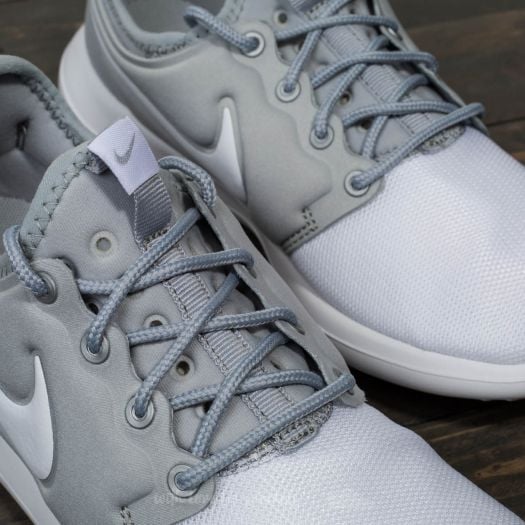 Women s shoes Nike Roshe Two GS White White Metallic Silver Footshop