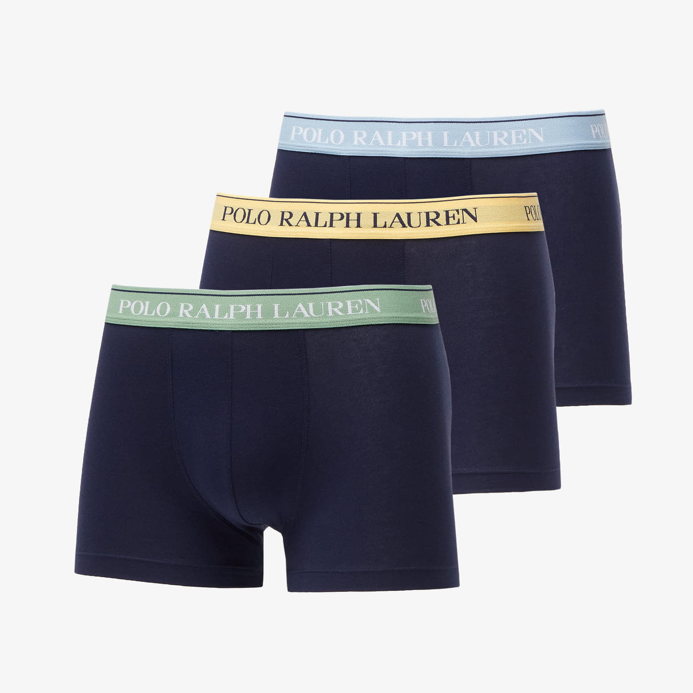 Boksershorts Polo Ralph Lauren Stretch Cotton Classic Trunks 3-Pack Dark Blue