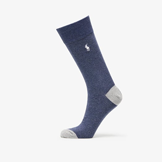 Socks Polo Ralph Lauren Wester Bear Socks 2 Pack Grey Blue Footshop