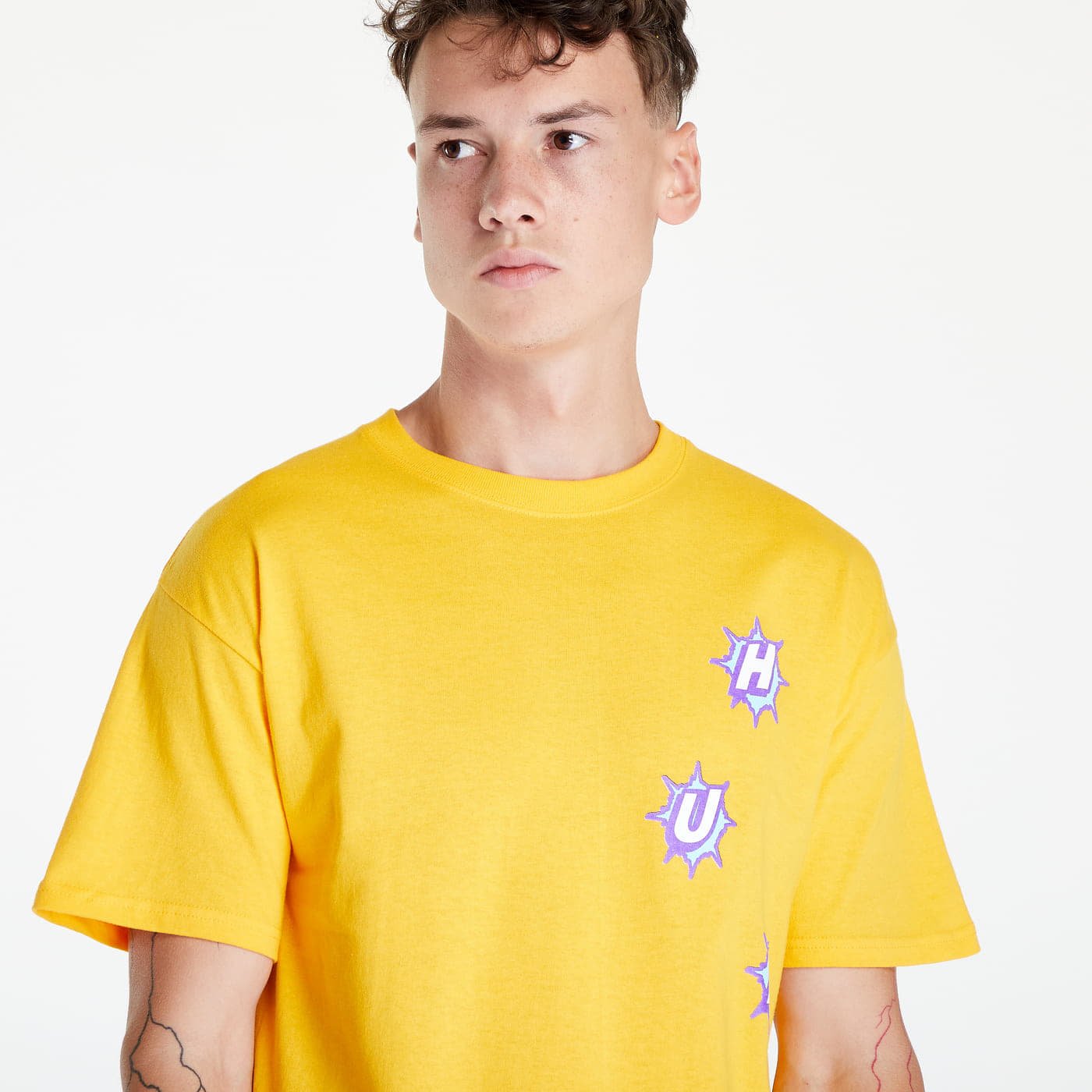 T-shirts HUF Infinity Jewel T-Shirt Yellow