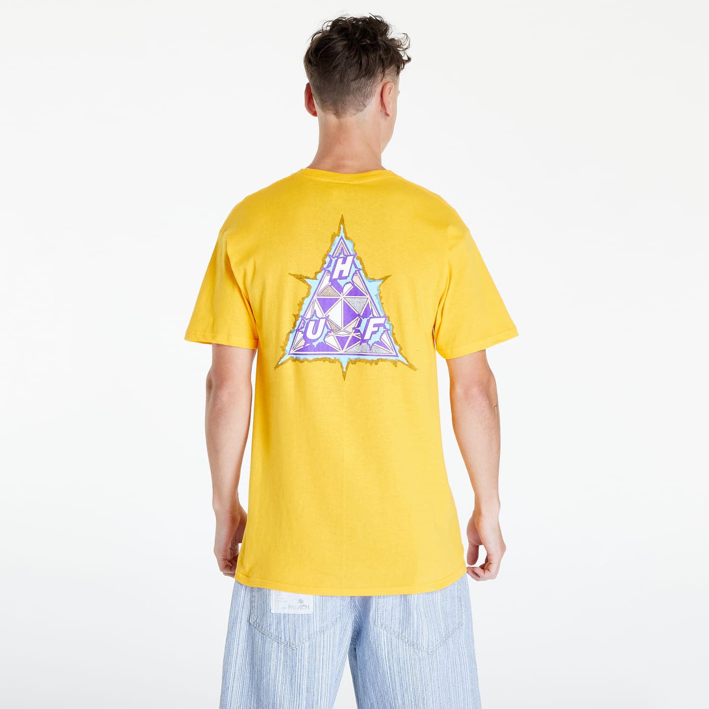 T-shirts HUF Infinity Jewel T-Shirt Yellow