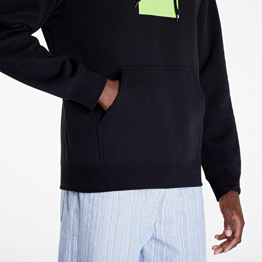 Supreme box logo outlet hoodie black yellow
