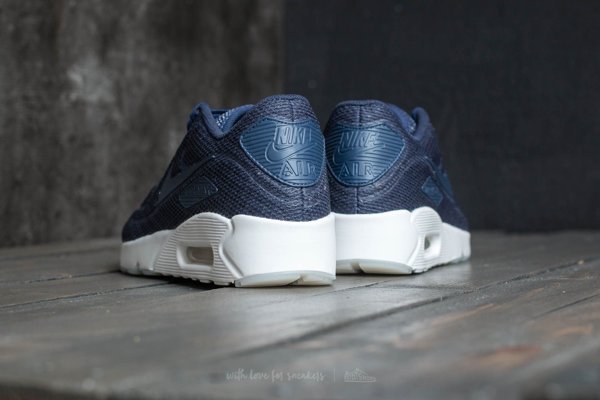 Men s shoes Nike Air Max 90 Ultra 2.0 BR Midnight Navy Midnight Navy Footshop