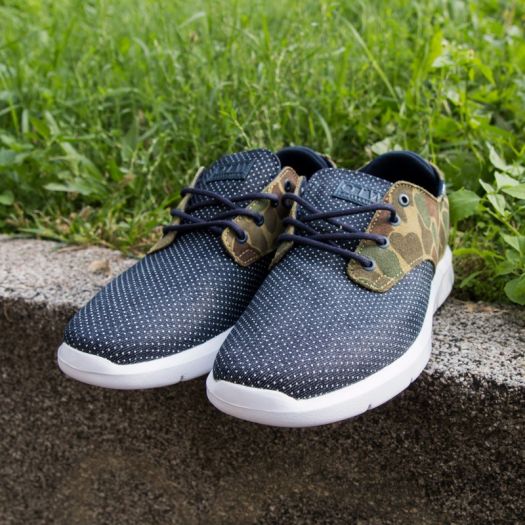 Men s shoes Vans Prelow Clash Denim Suede Footshop