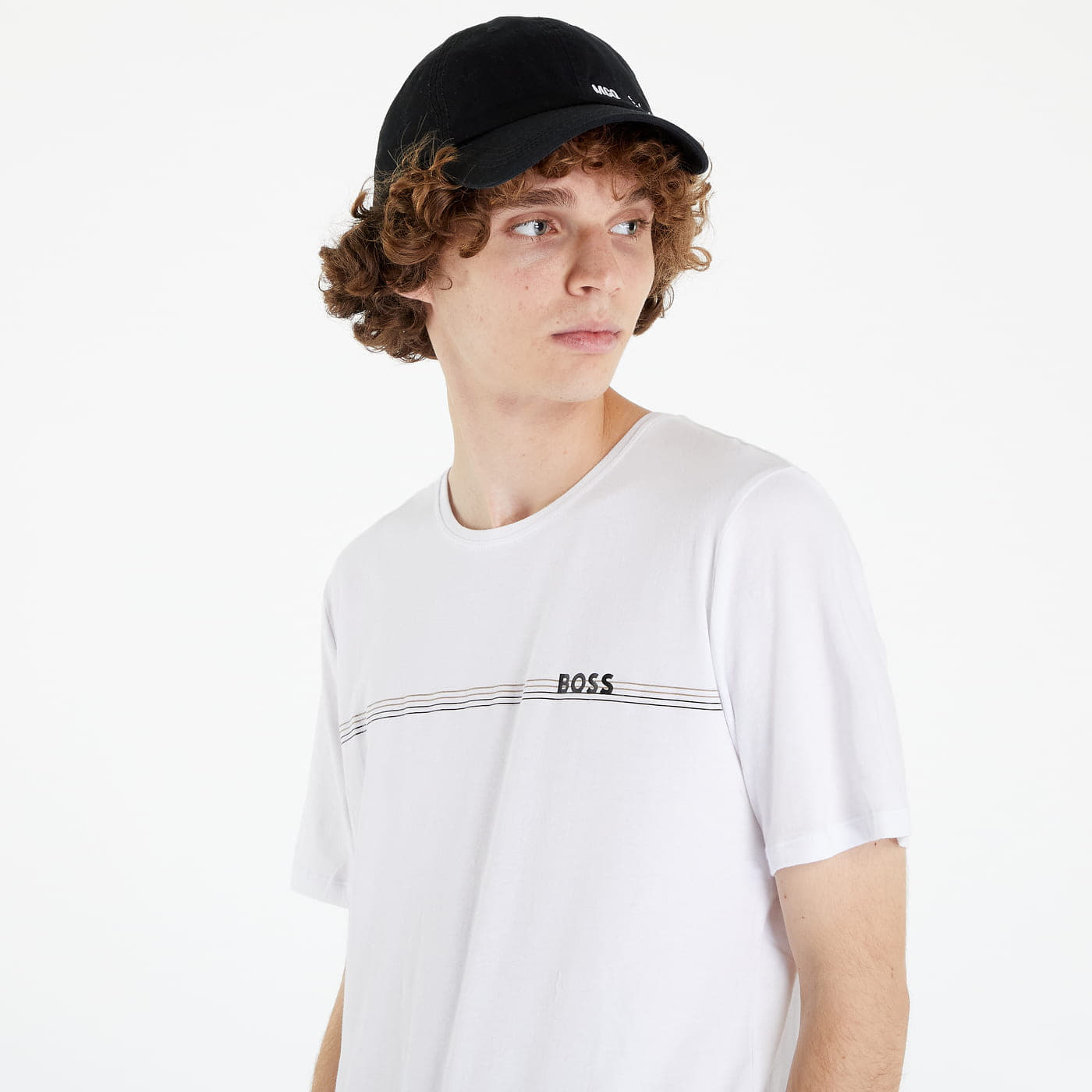 Majice T-shirt Hugo Boss Urban T-Shirt RN White