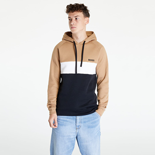 Brown and white hoodie online
