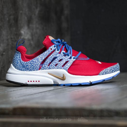 Nike air presto red white blue top