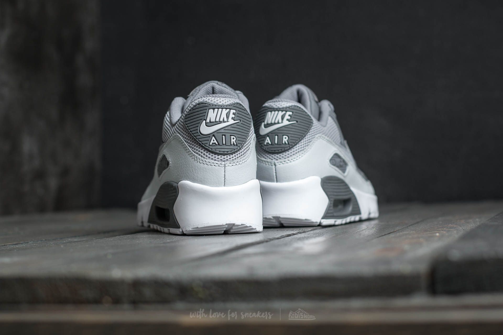 Zapatillas mujer Nike Air Max 90 Mesh (GS) Cool Grey/ Wolf Grey