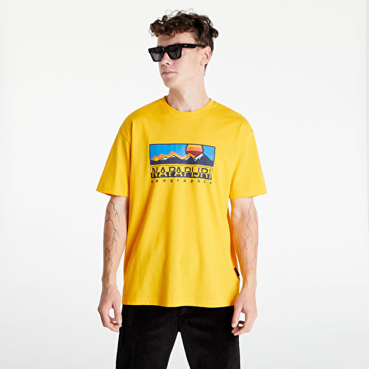 T-shirt Napapijri S-Yoik SS Yellow