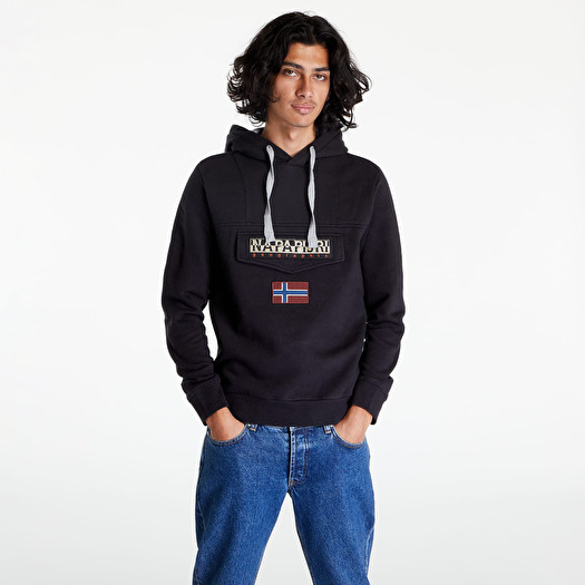 Napapijri burgee hoodie black sales