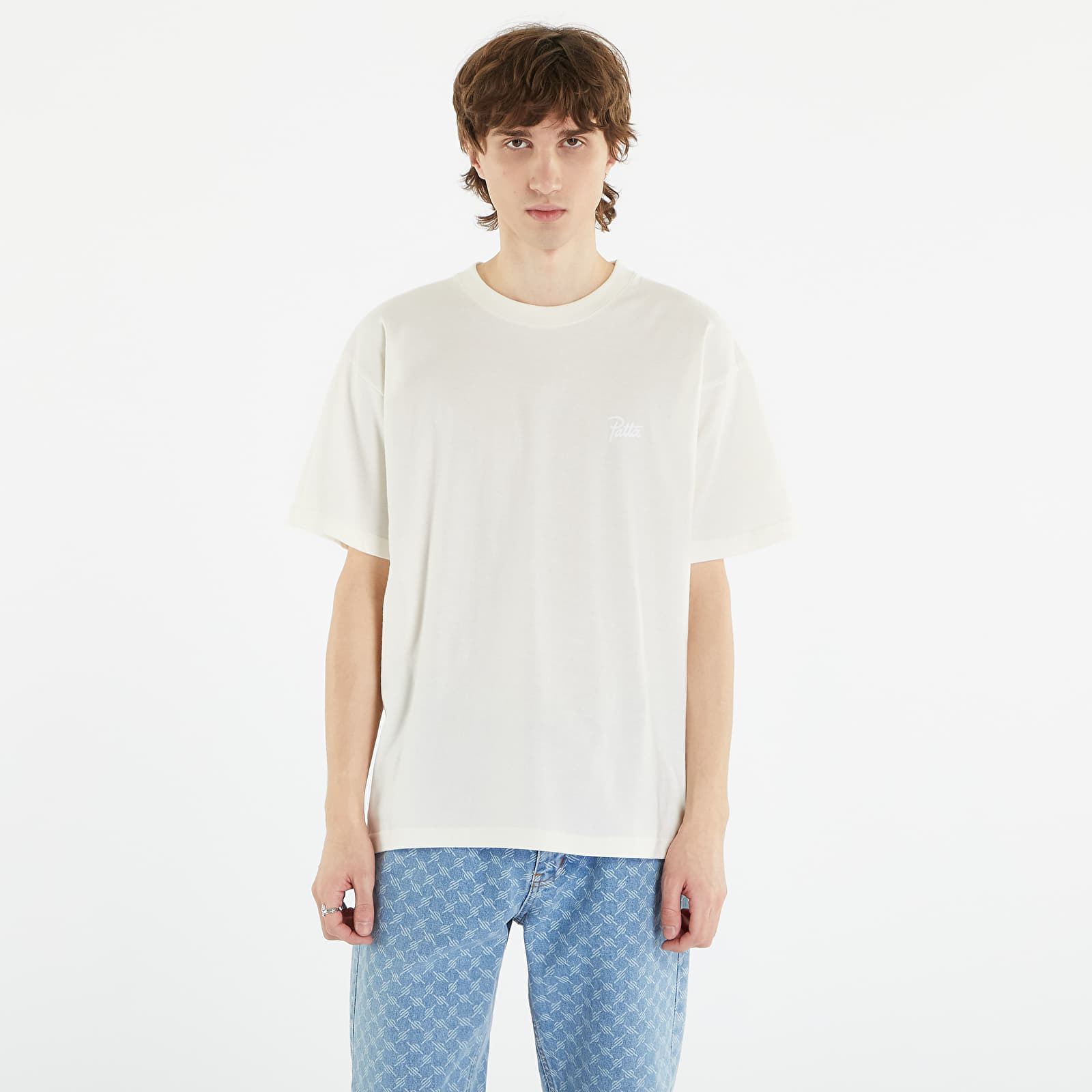 Tričká Patta Salsa T-Shirt Whisper White