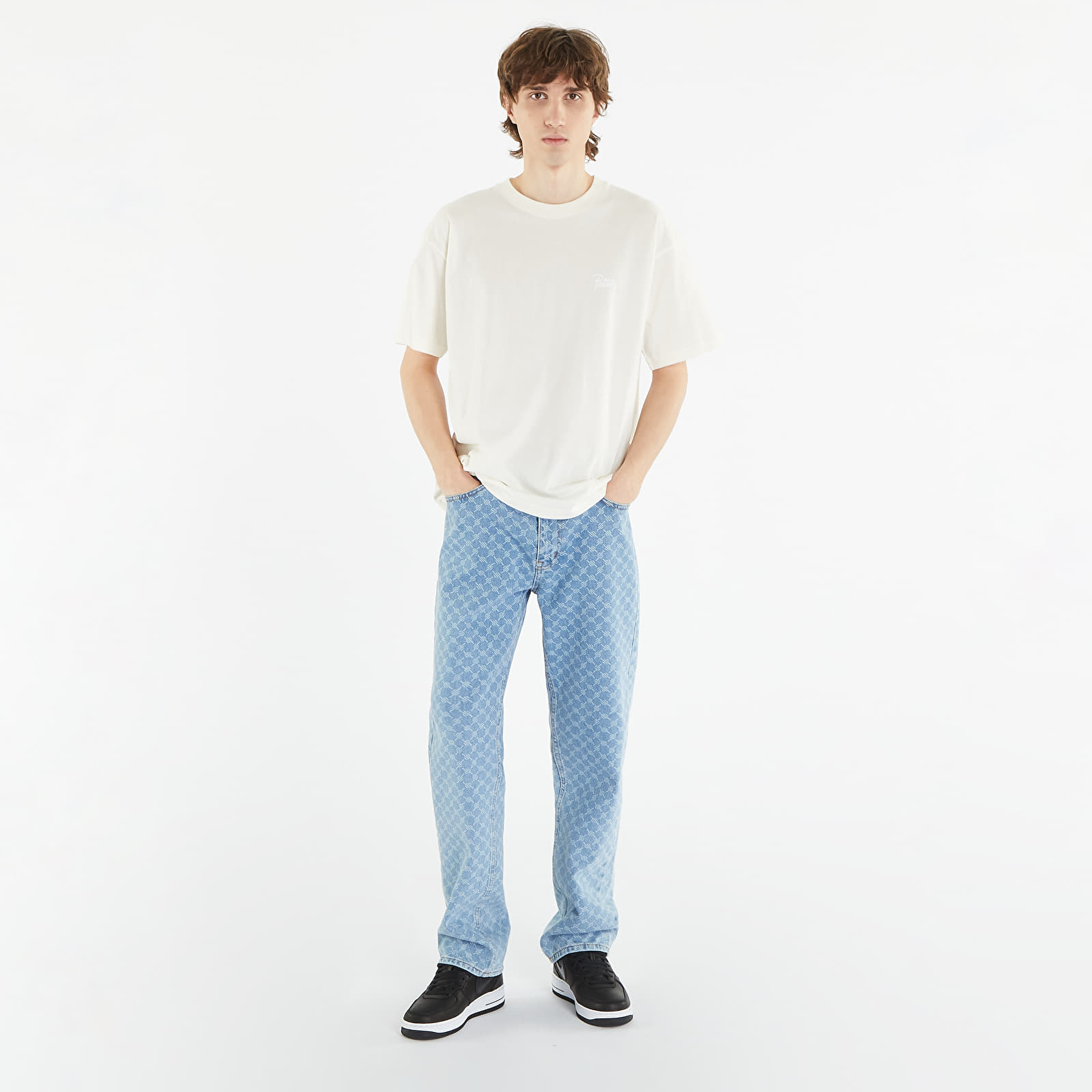 Tričká Patta Salsa T-Shirt Whisper White