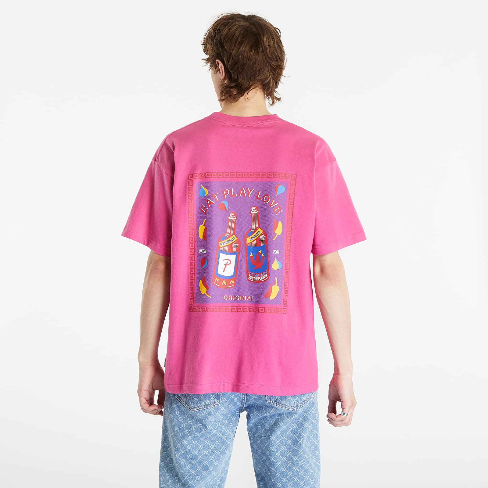 Tričká Patta Salsa T-Shirt Rose Violet
