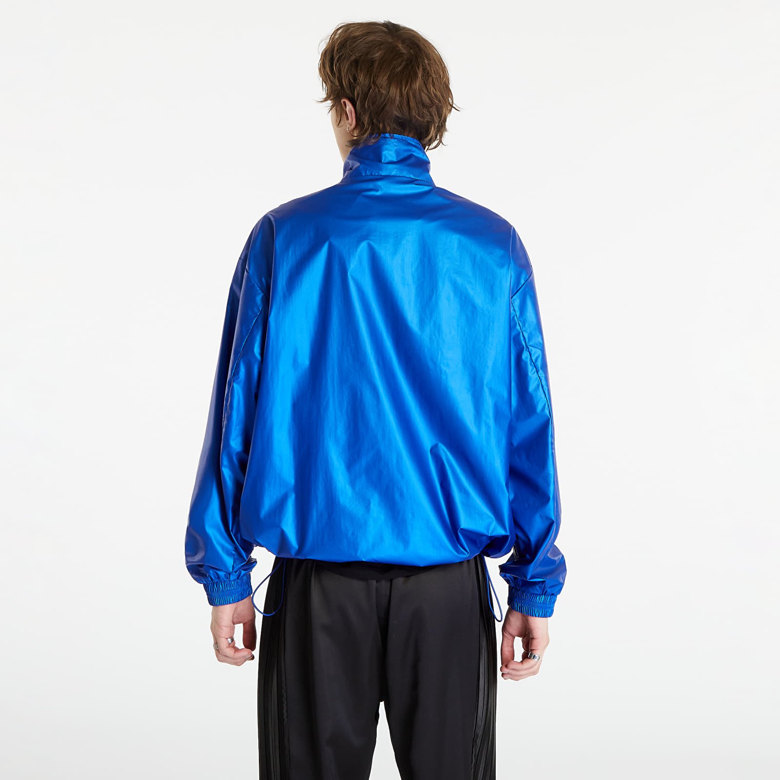 Jackets Tommy Jeans Relaxed Metallic Popover Jacket Ultra Blue