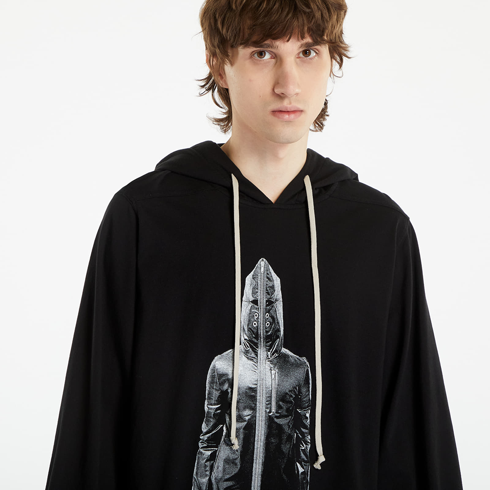 Sweatshirts Rick Owens DRKSHDW Jumbo Hoodie Black/ Milk