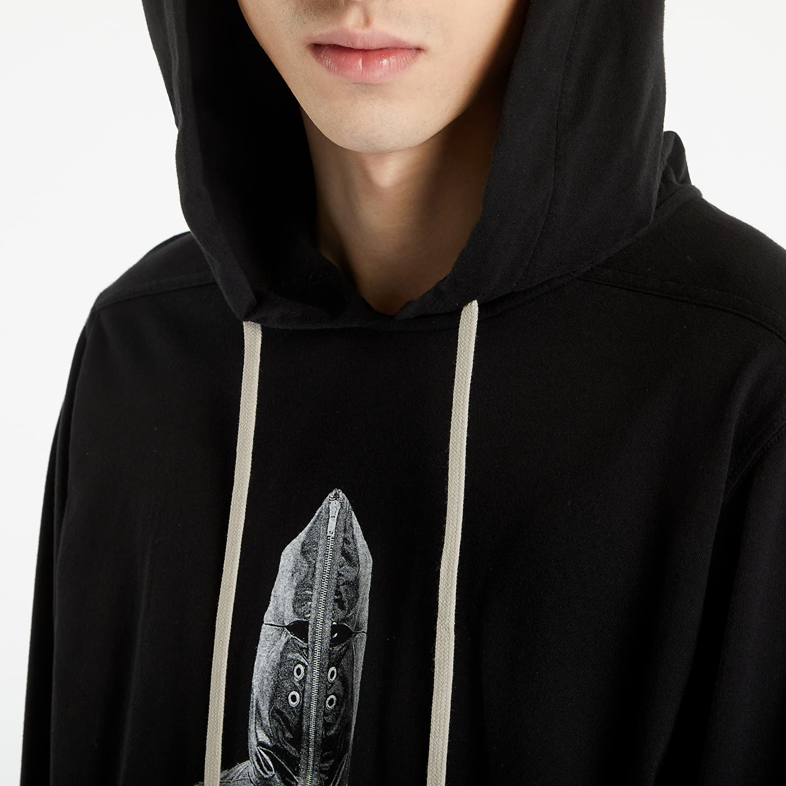 Sweatshirts Rick Owens DRKSHDW Jumbo Hoodie Black/ Milk