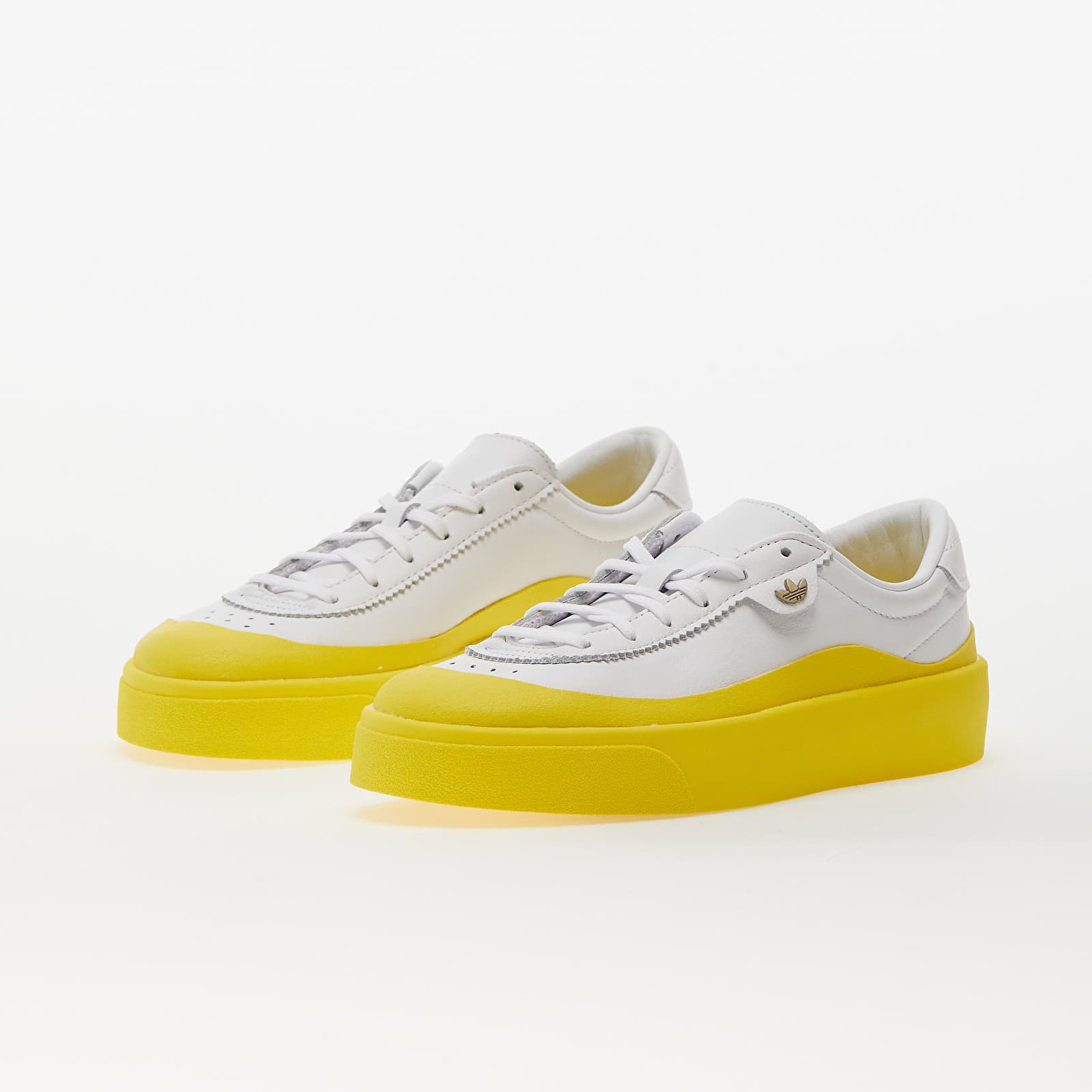 Herresko adidas Nucombe Ftw White/ Ftw White/ Impact Yellow
