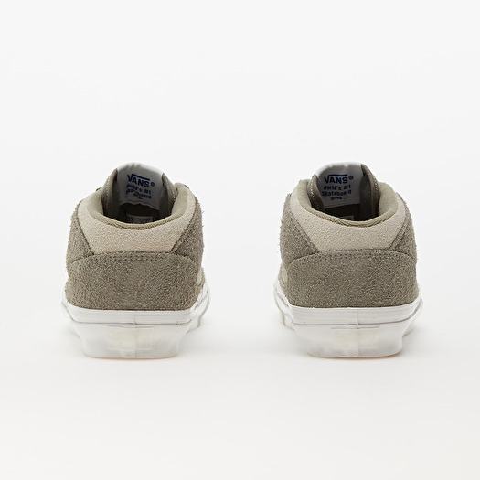 Khaki suede vans store