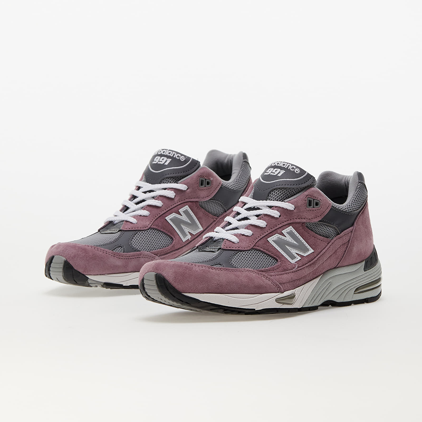 Men s shoes New Balance 991 Pink Grey Footshop