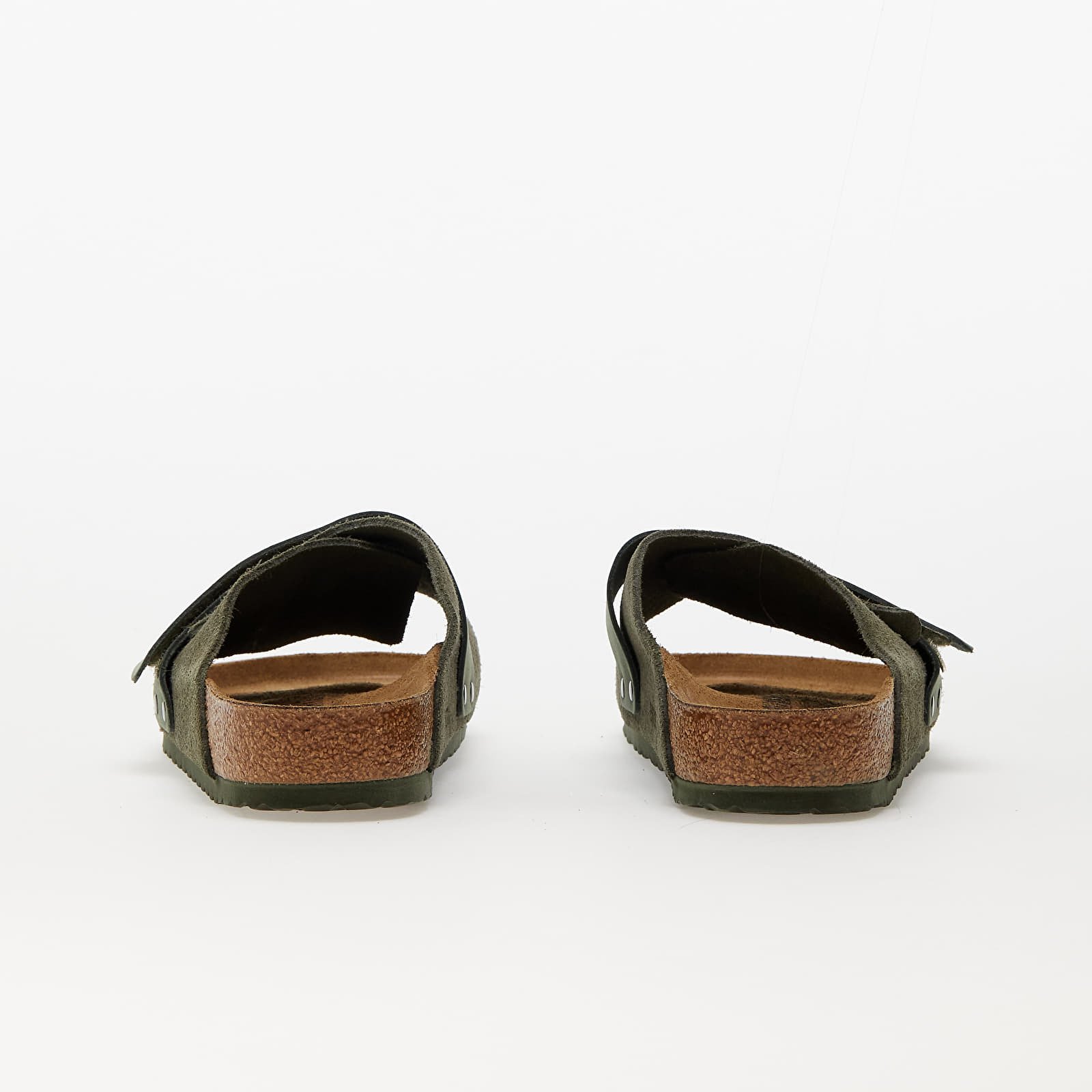 Sneakers Birkenstock Kyoto Velvet Leather Nubuck Thyme UK 8