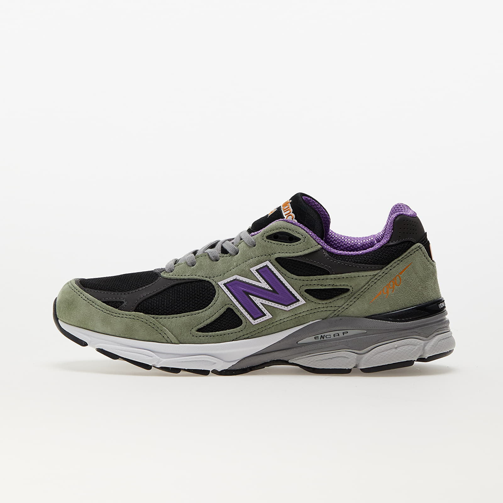 Herresko New Balance x Teddy Santis 990 V3 Olive Leaf/ Black