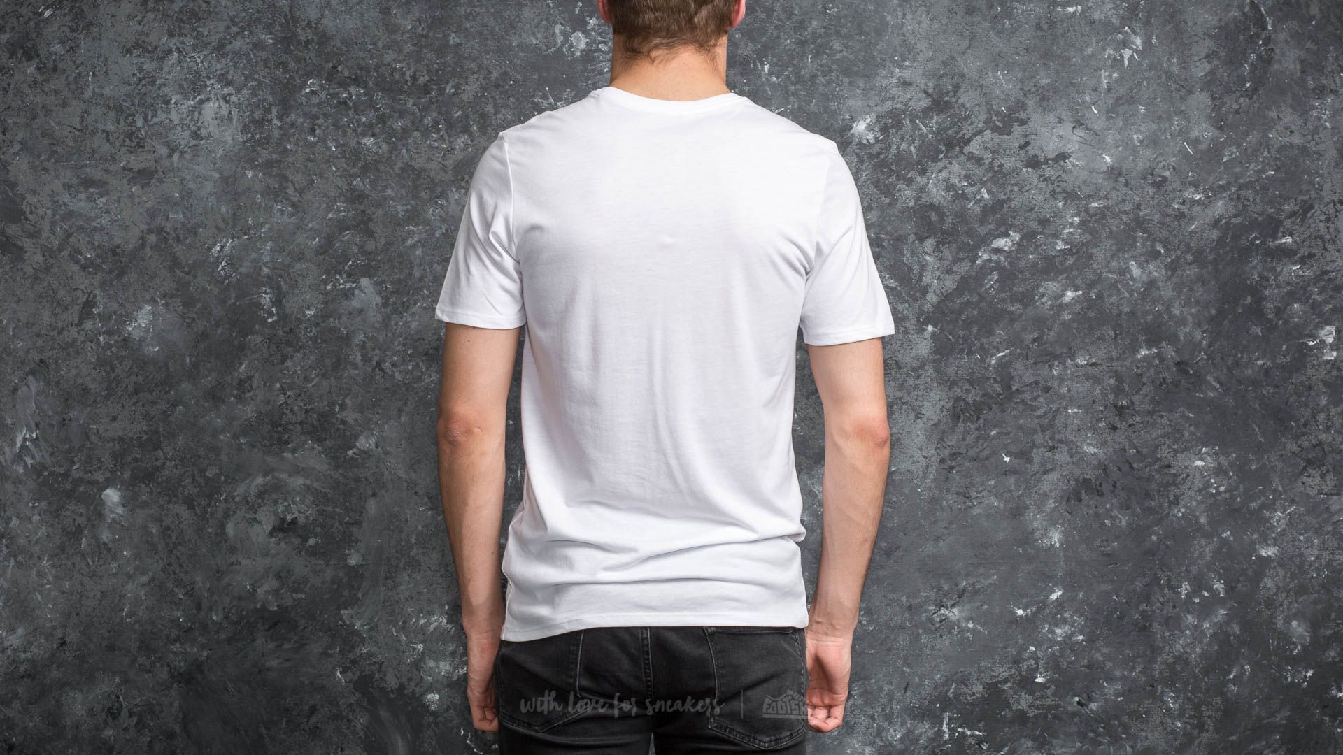 T-skjorter Nike Sportswear TB Air Logo Tee White/ Grey
