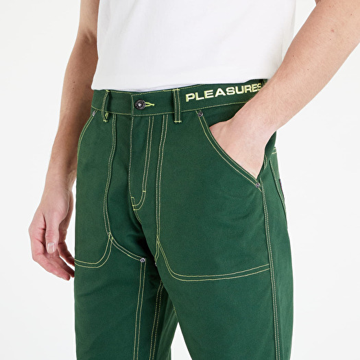 Green sales utility jeans