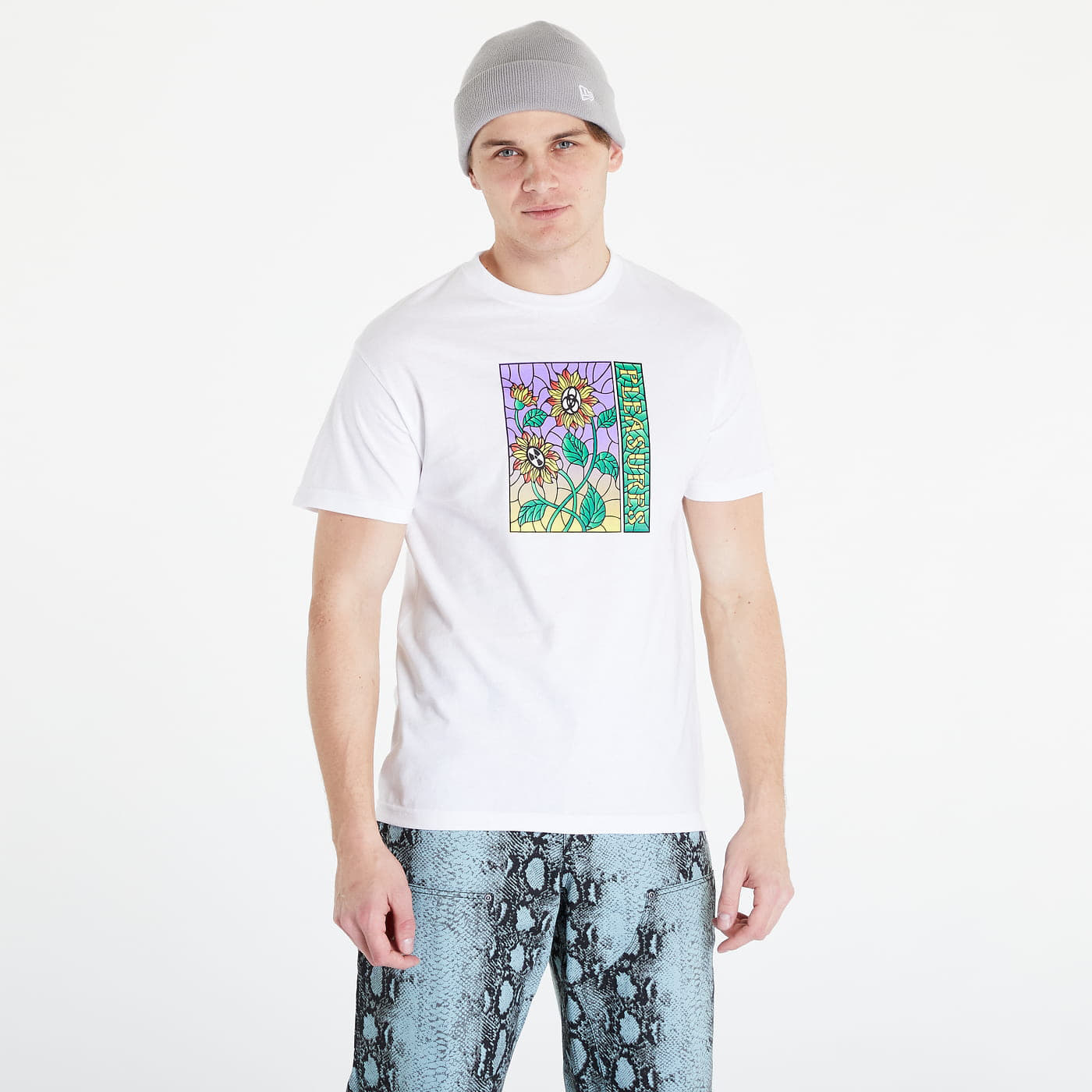 T-shirts PLEASURES Glass T-shirt White