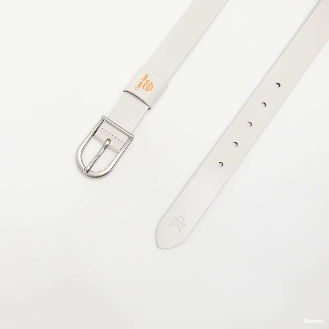 Ремні Calvin Klein Round Logo Loop Belt 30MM Black/ Grey