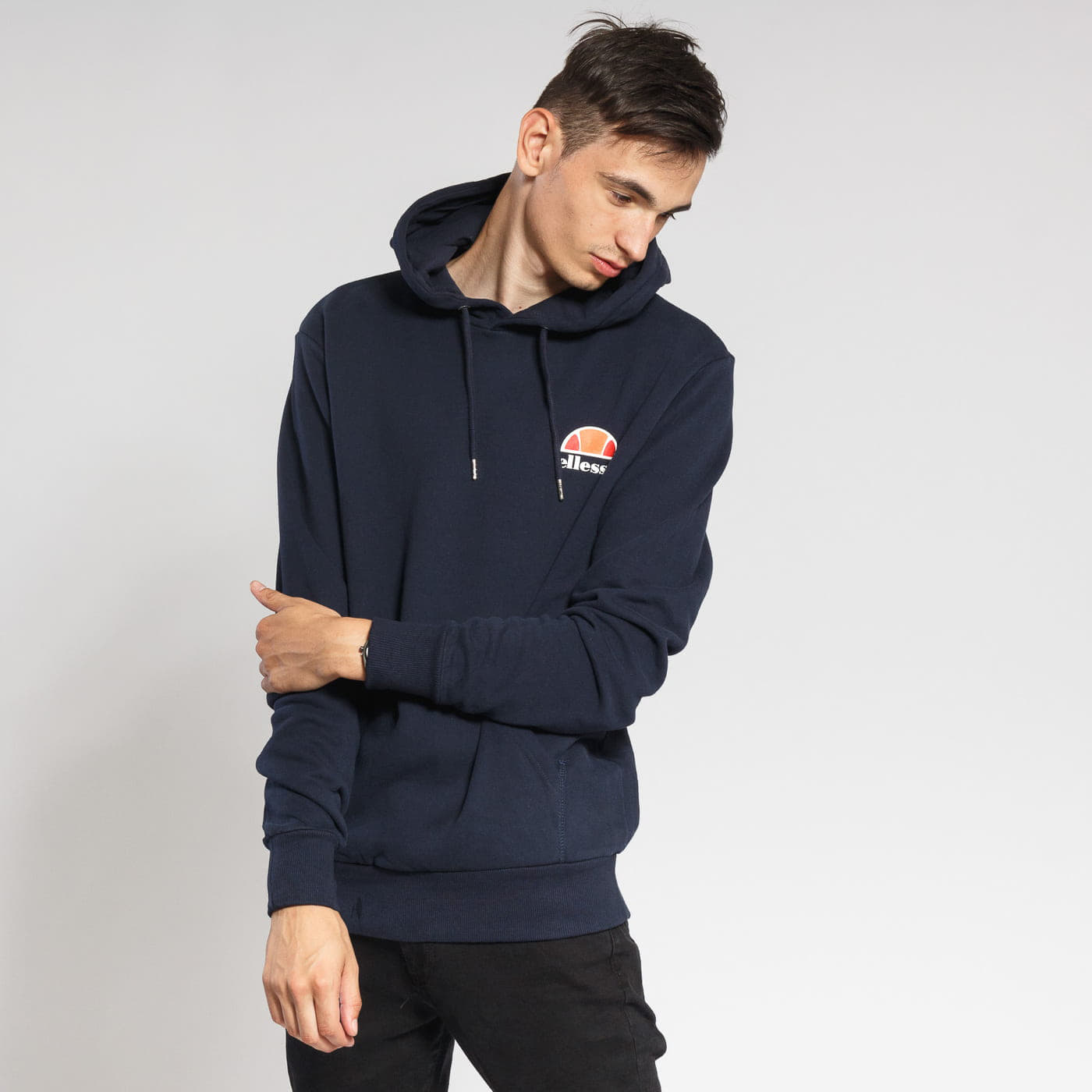 Navy blue hotsell ellesse hoodie