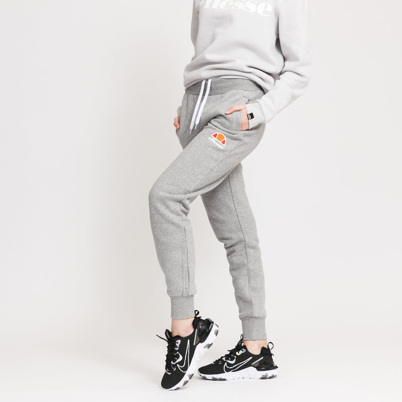 Ellesse grey cheap joggers