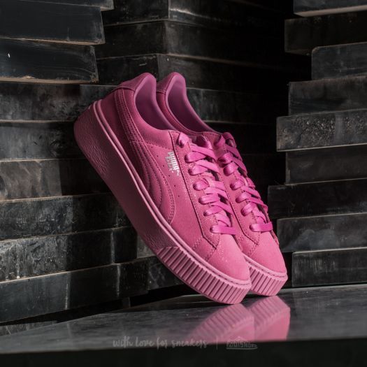 Puma platform pink best sale
