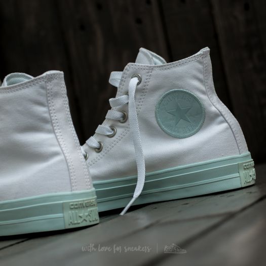 Converse chuck taylor all star ii hi white clearance